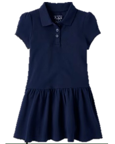 A blue dress on a swingerDescription automatically generated with medium confidence